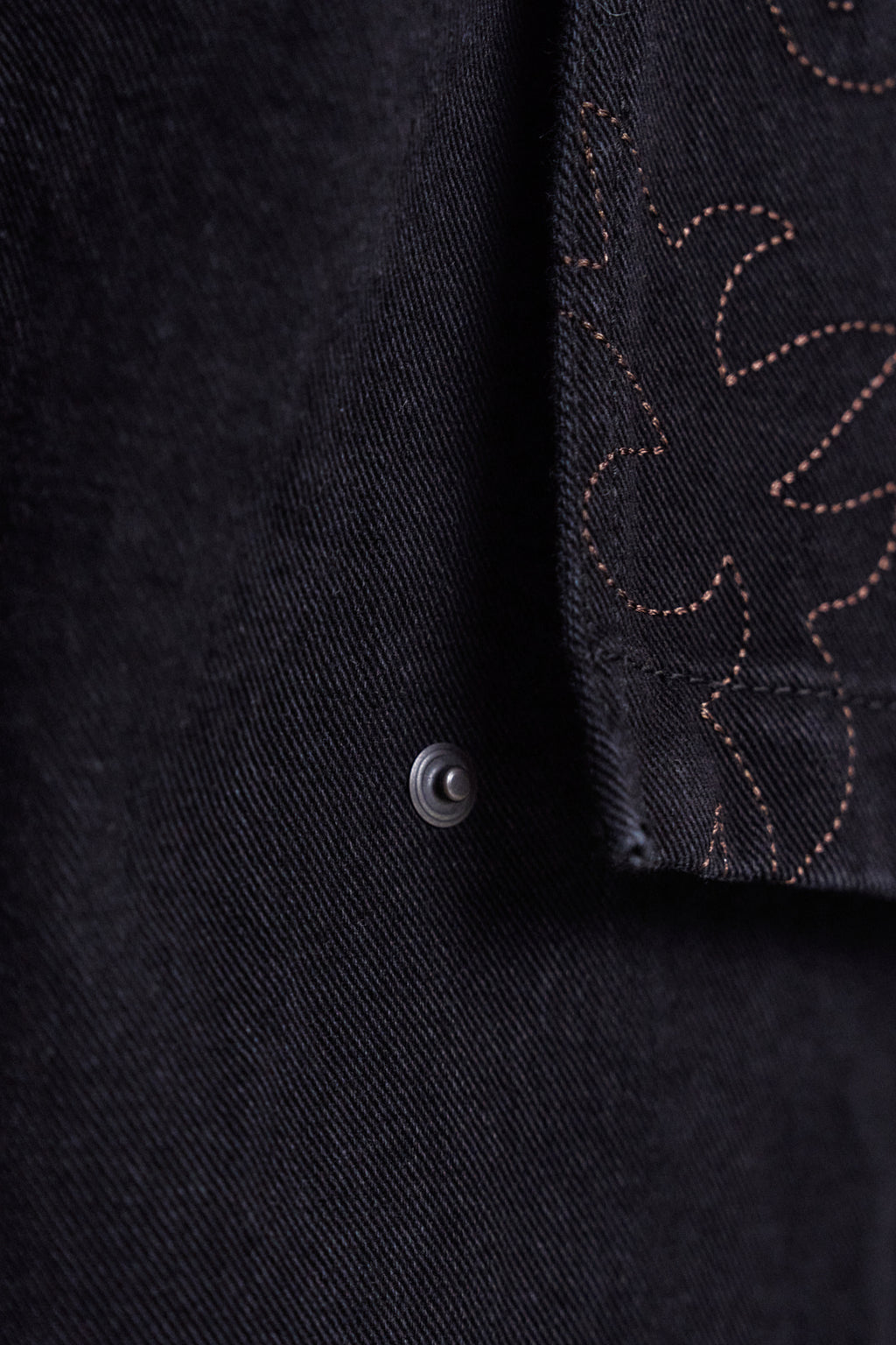 Andersson Bell - Embroidery Wrap Jeans (Black) product image 6 | TRAB K-Fashion Australia