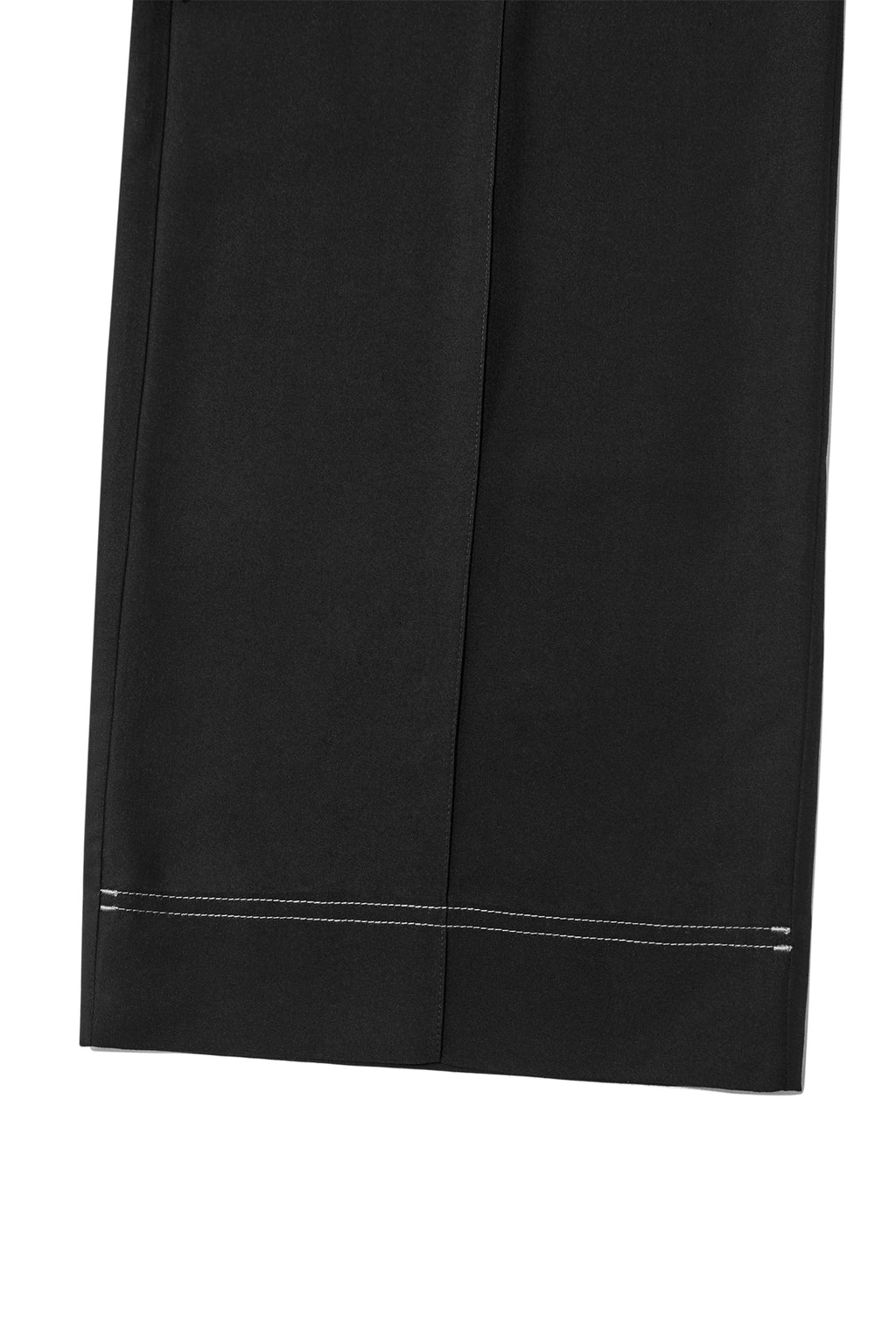 Matin Kim - Layered Banding Sweatpants (Black) product image 5 | TRAB K-Fashion Australia
