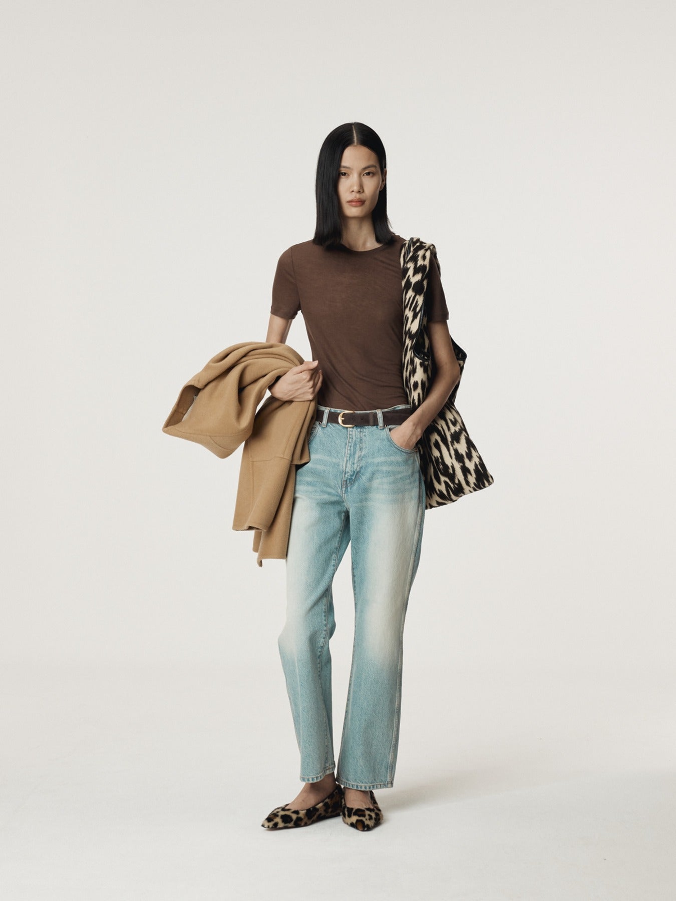 Recto - Baby Jersey T-Shirt (Brown Sugar) product image 1 | TRAB K-Fashion Australia