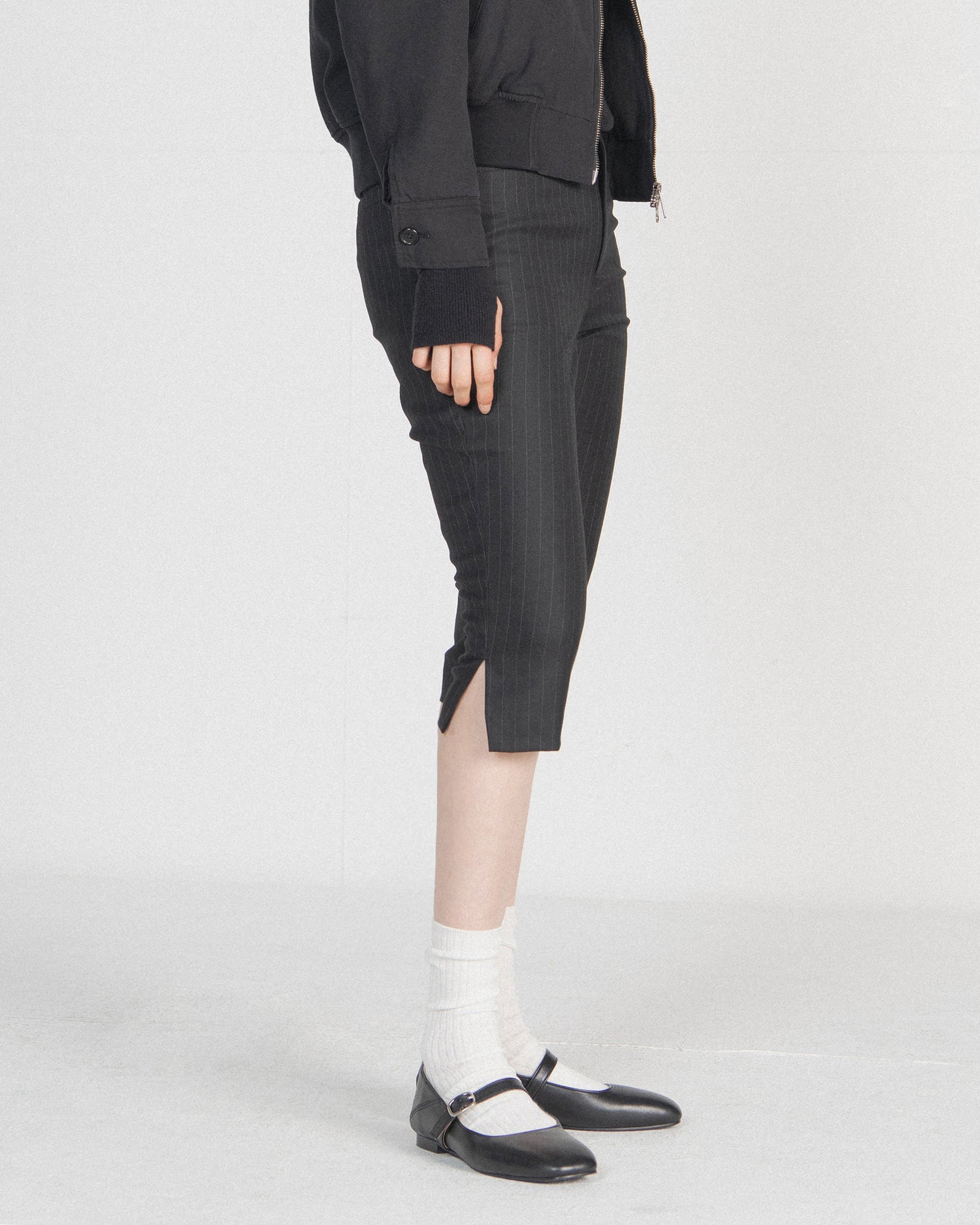 Brownyard - Capri Pants (Black Stripe) product image 4 | TRAB K-Fashion Australia