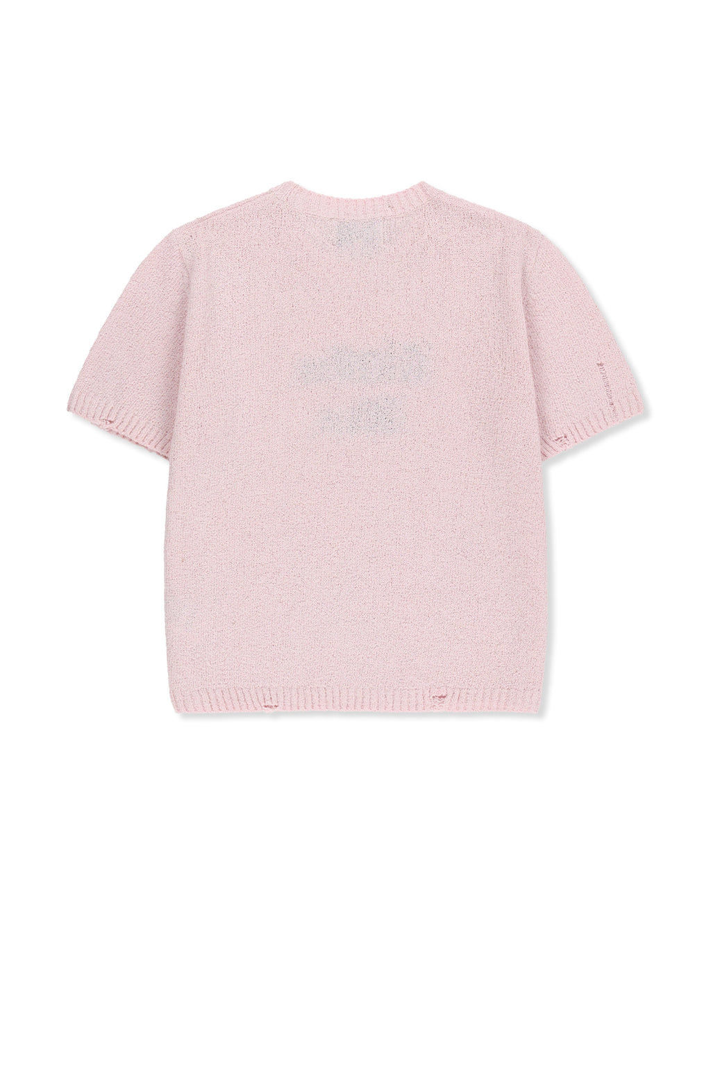 Matin Kim - [Pre-Order – Ships June 17] Half Sleeve Logo Pullover (Pink) product image 2 | TRAB K-Fashion Australia