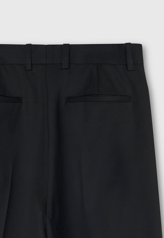 Tonywack - Wool Twill Layered Trousers (Black) product image 11 | TRAB K-Fashion Australia