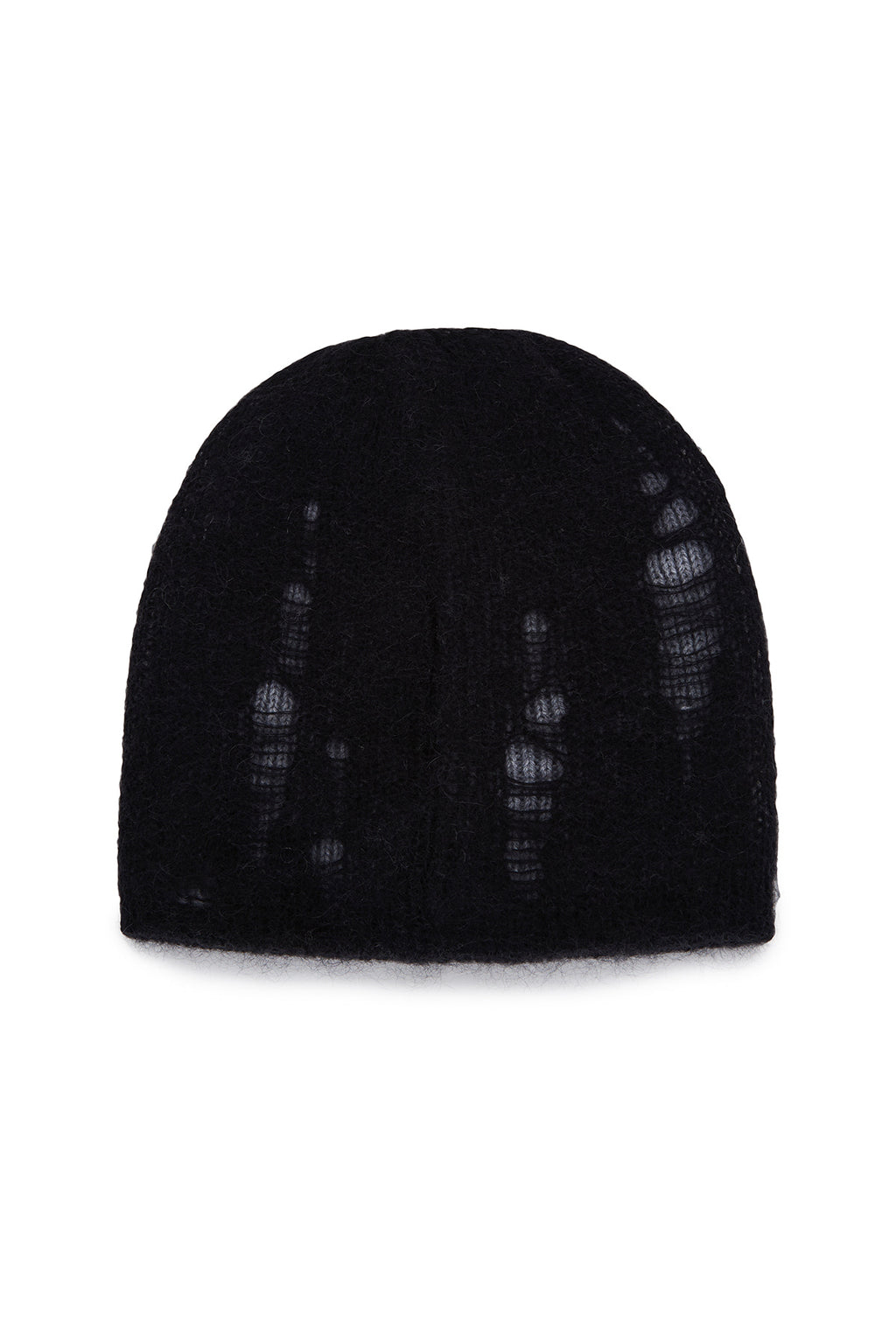 Matin Kim - Vintage Layer Knit Beanie (Black) product image 2 | TRAB K-Fashion Australia