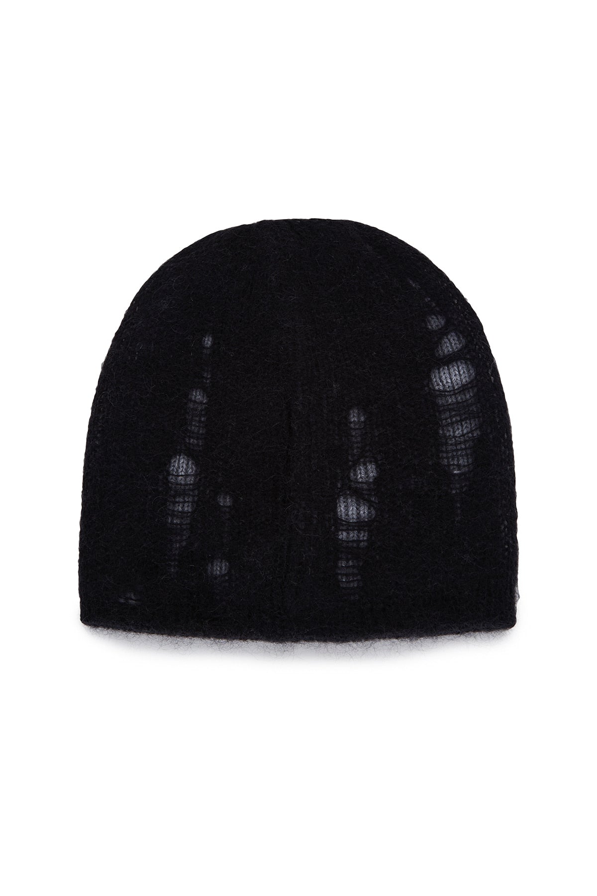 Matin Kim - Vintage Layer Knit Beanie (Black) product image 2 | TRAB K-Fashion Australia