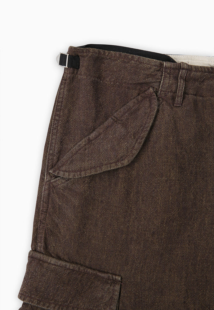 Art if acts - Linen M-51 Shorts (Wood) product image 9 | TRAB K-Fashion Australia