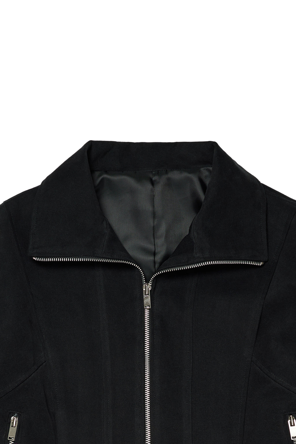 Deinet - Deinet Belted Cotton Jacket (Black) product image 14 | TRAB K-Fashion Australia