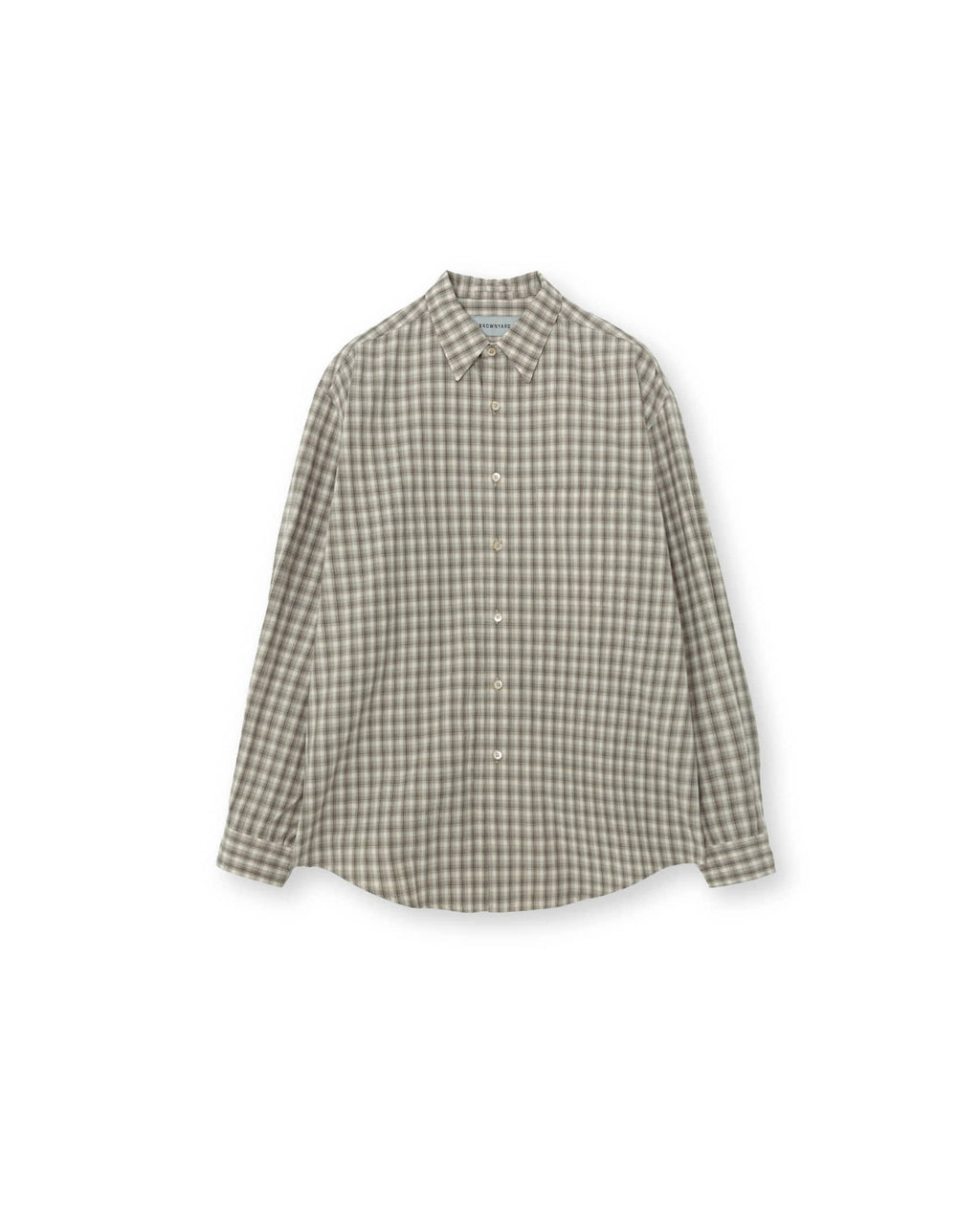 Brownyard - Steady Shirt (Beige Check) product image 5 | TRAB K-Fashion Australia