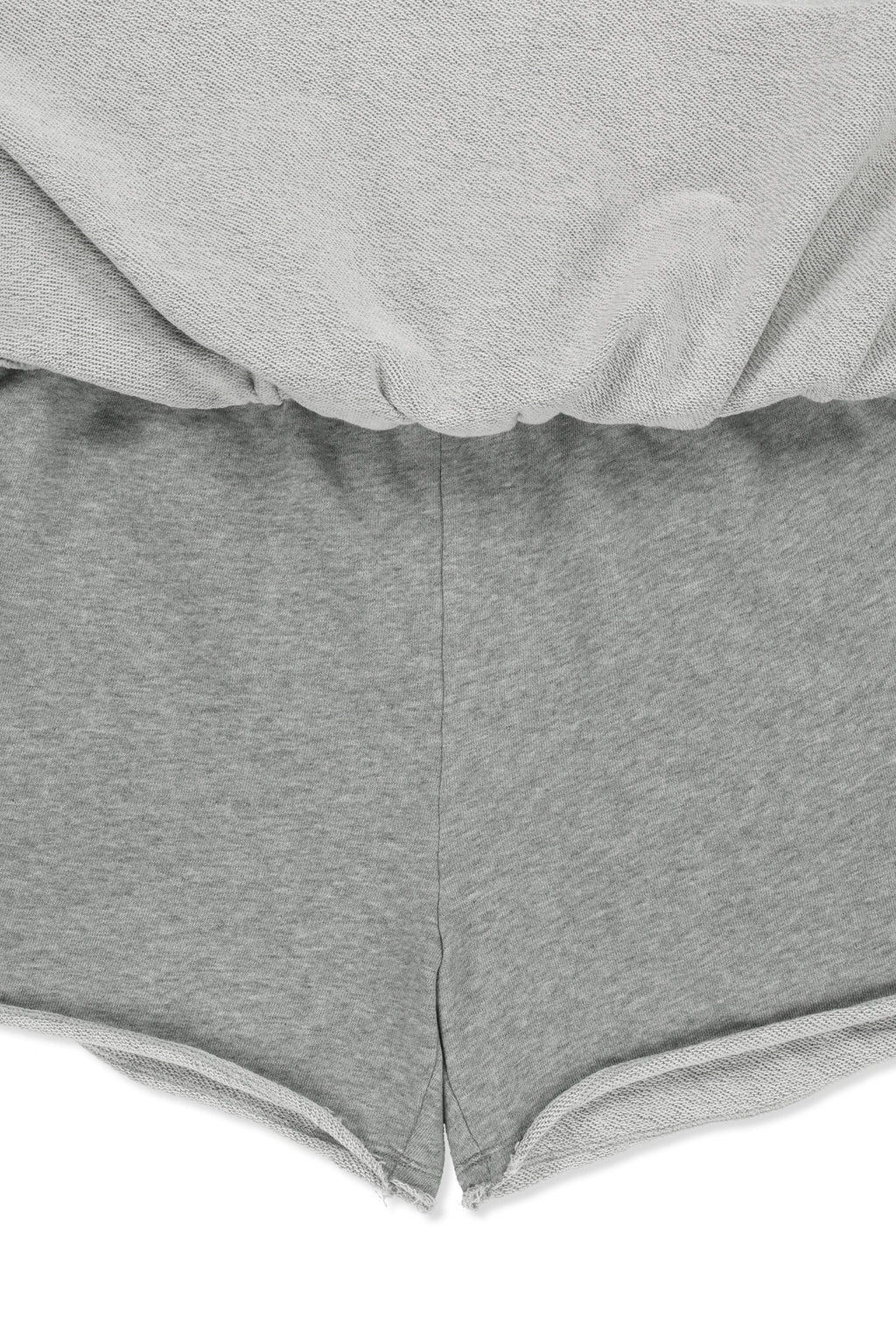 Matin Kim - Distressed Terry Skort Shorts (Grey) product image 4 | TRAB K-Fashion Australia