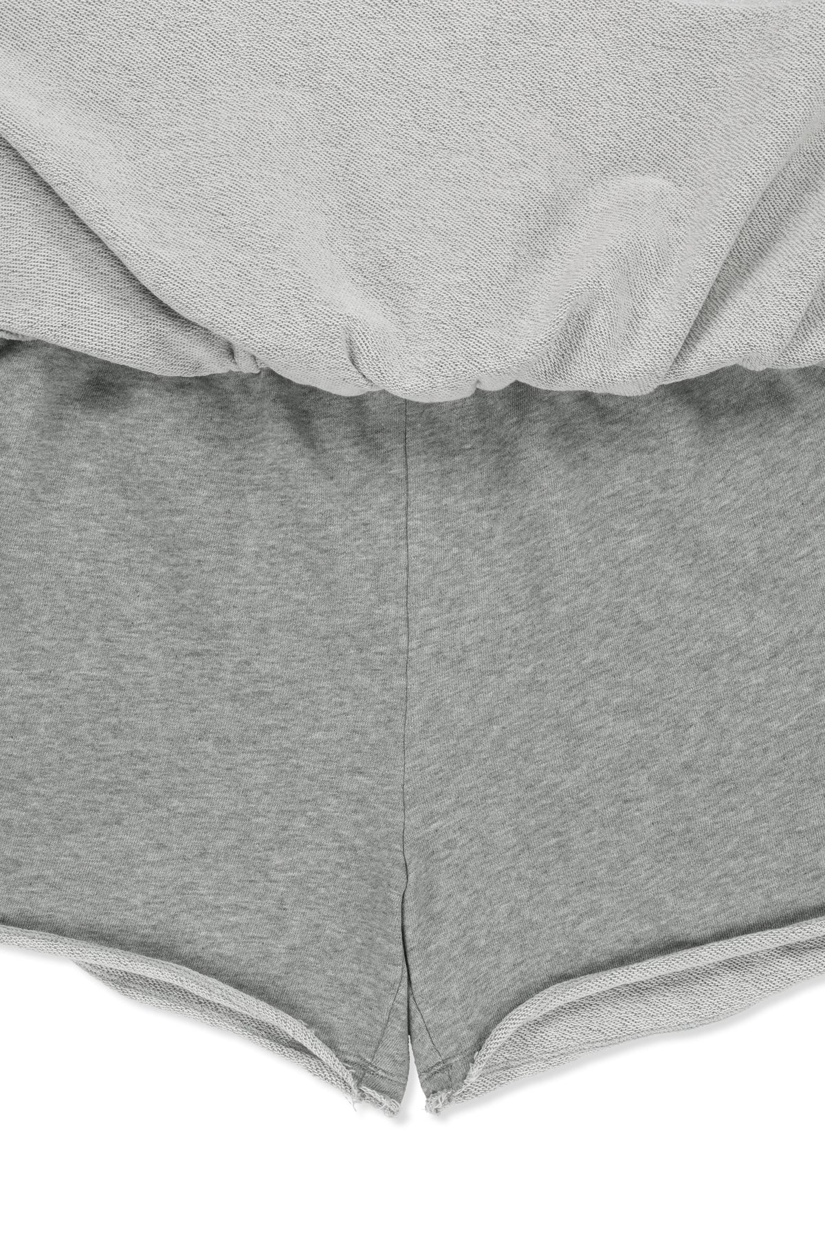 Matin Kim - Distressed Terry Skort Shorts (Grey) product image 4 | TRAB K-Fashion Australia
