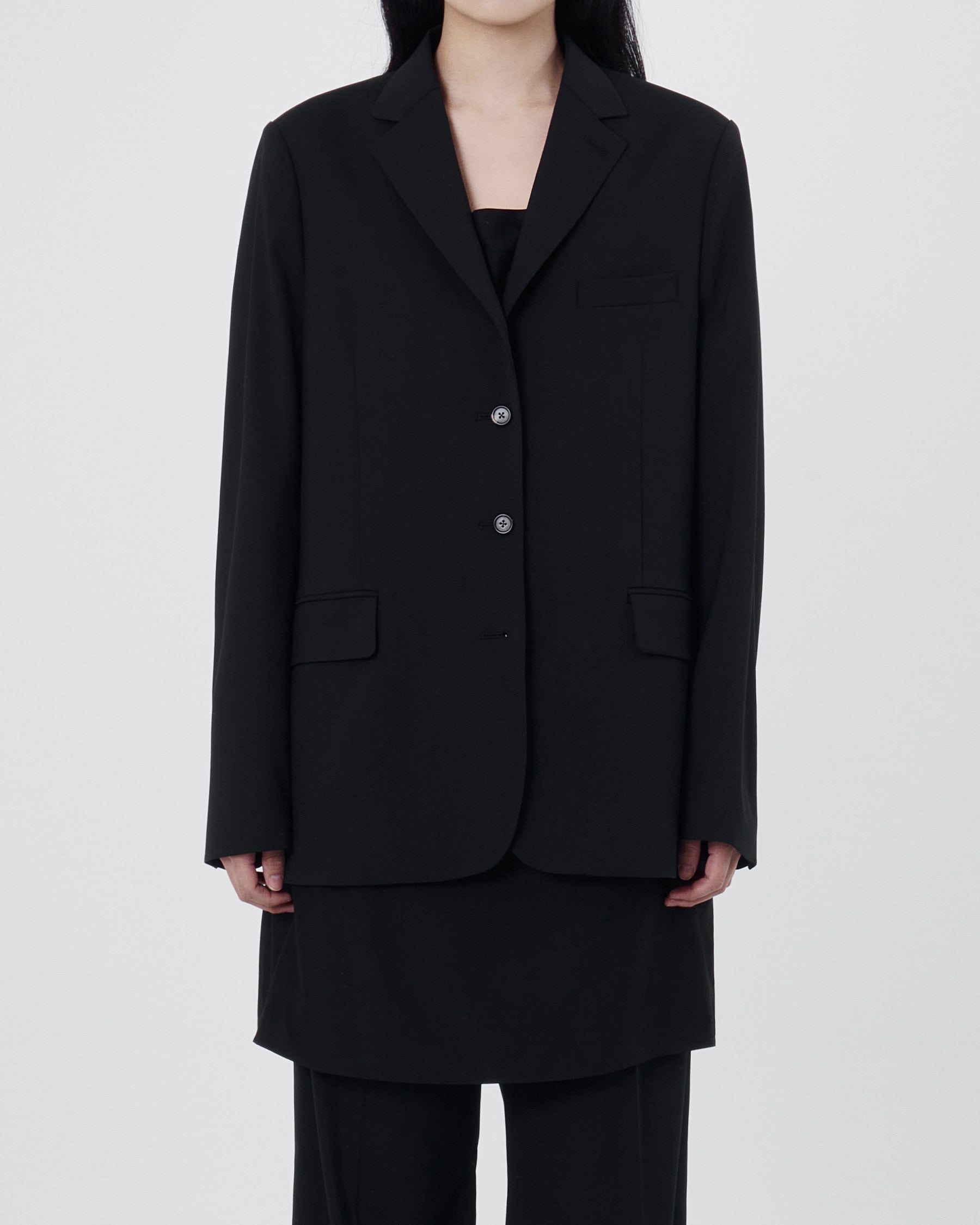 Brownyard - Tailored Jacket (Black) product image 1 | TRAB K-Fashion Australia