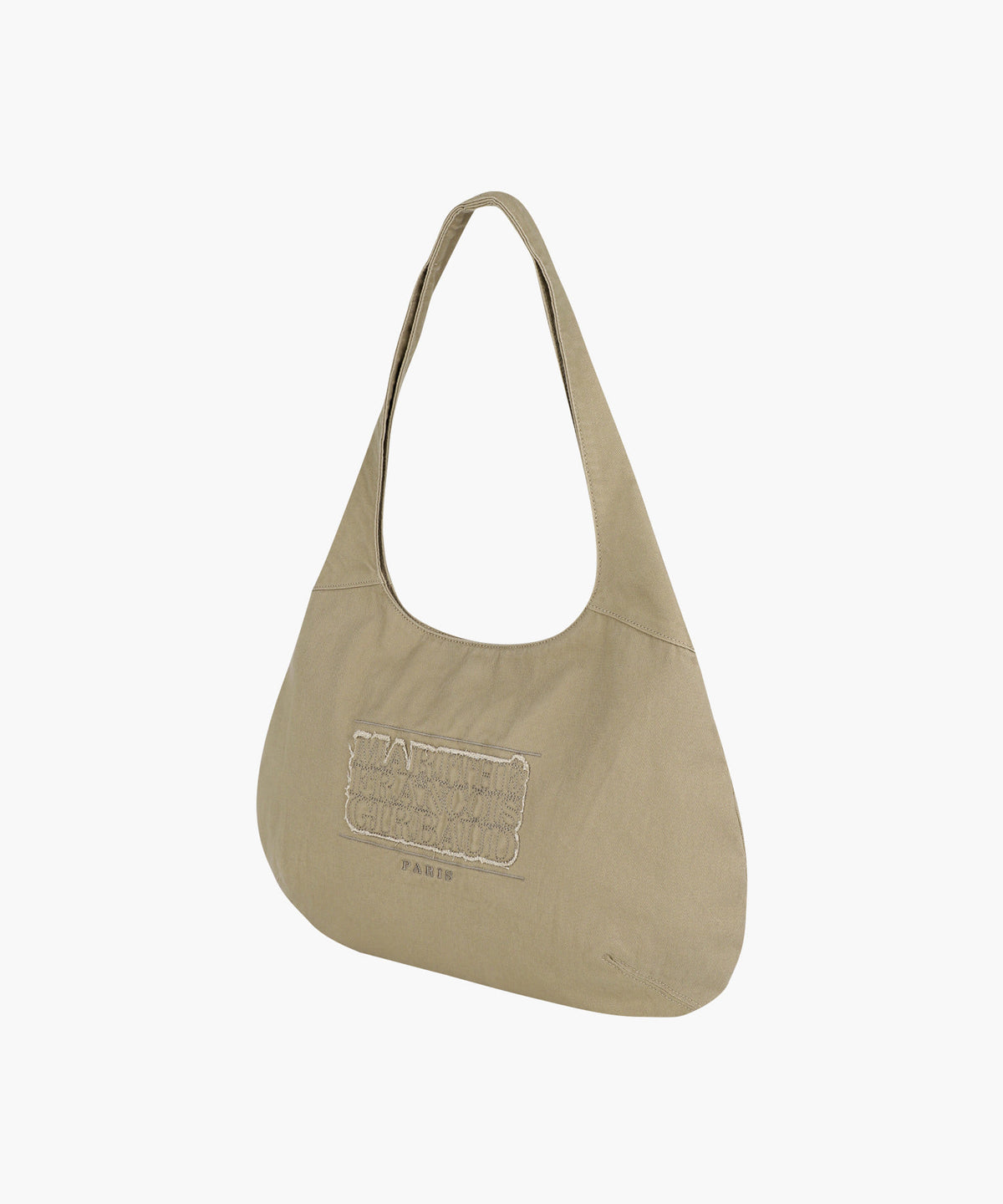 Marithe & Francois Girbaud - Classic Logo Round One Shoulder Bag (Beige) product image 2 | TRAB K-Fashion Australia