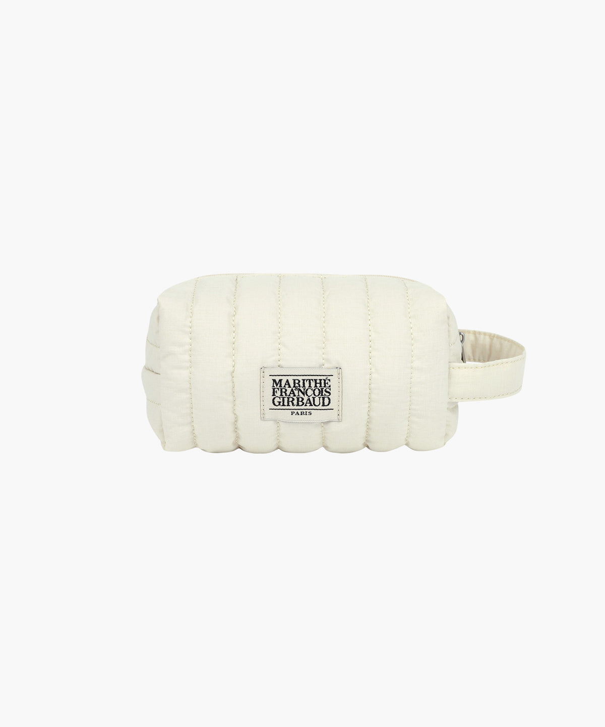 Marithe & Francois Girbaud - Classic Logo Quilted Pouch (Ivory) product image 5 | TRAB K-Fashion Australia