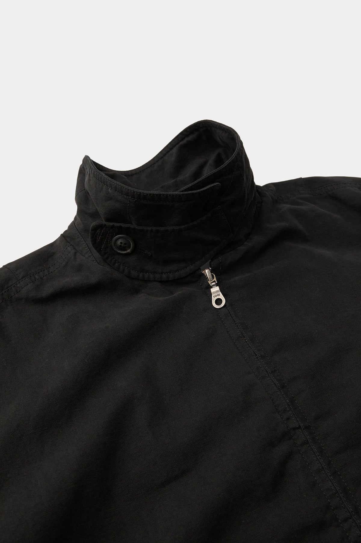 Coor - Dyed Cotton Flight Jumper (Washed Black) product image 6 | TRAB K-Fashion Australia