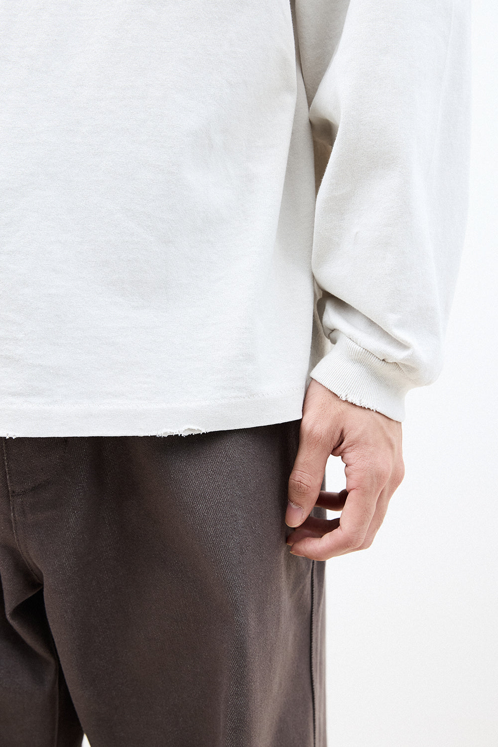 Hatchingroom - VTG Ghost Cat Tee Washed (Dust) product image 8 | TRAB K-Fashion Australia