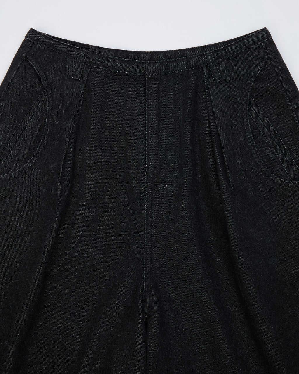 Ader Error - Denim Shorts Product. 80 (Noir) product image 6 | TRAB K-Fashion Australia