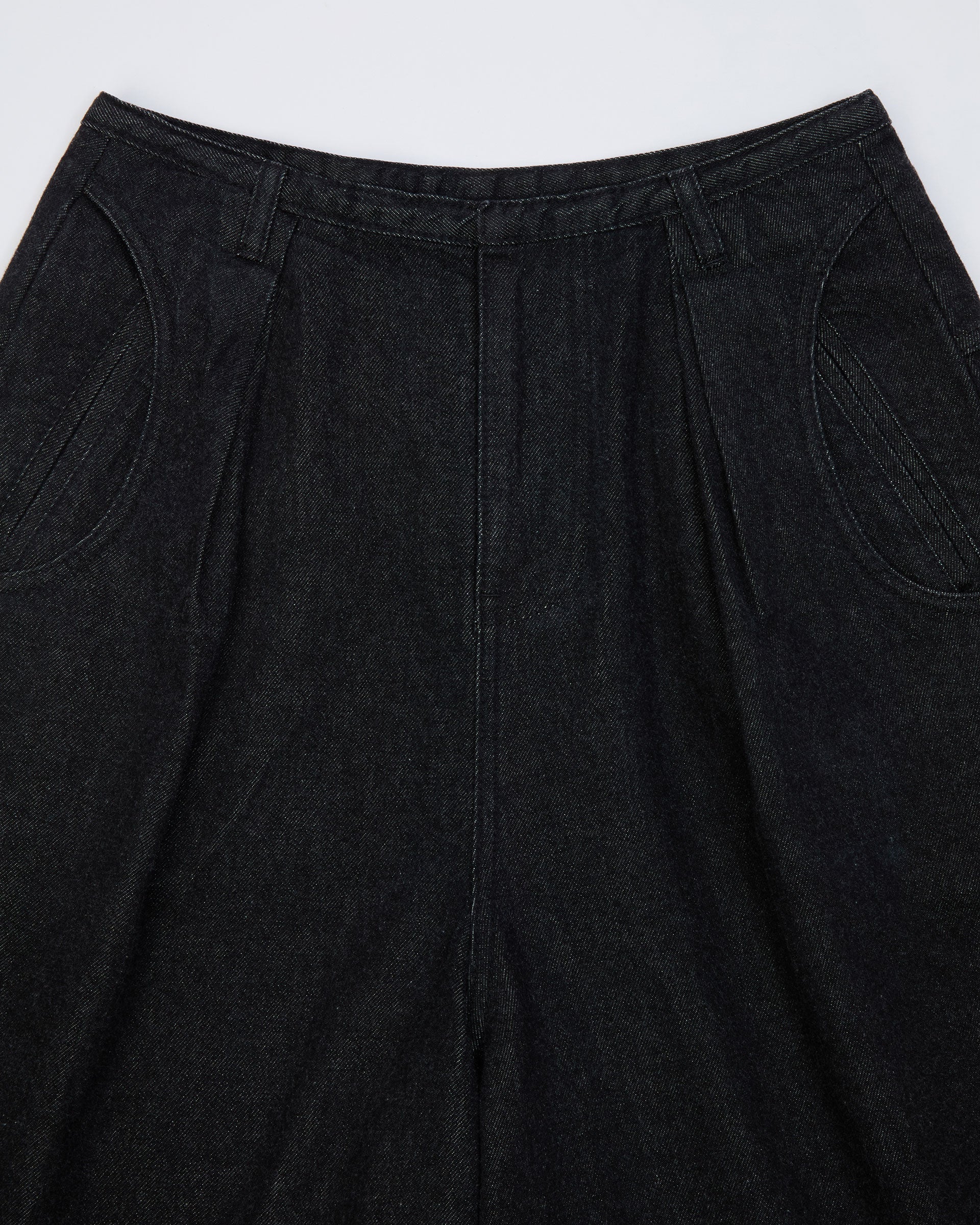Ader Error - Denim Shorts Product. 80 (Noir) product image 6 | TRAB K-Fashion Australia