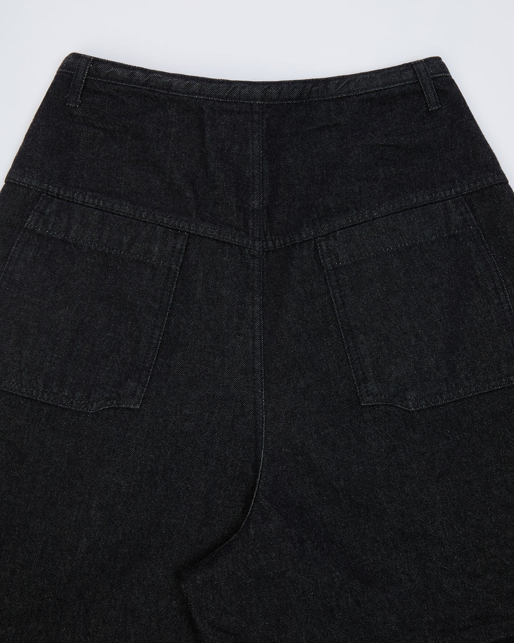 Ader Error - Denim Shorts Product. 80 (Noir) product image 8 | TRAB K-Fashion Australia