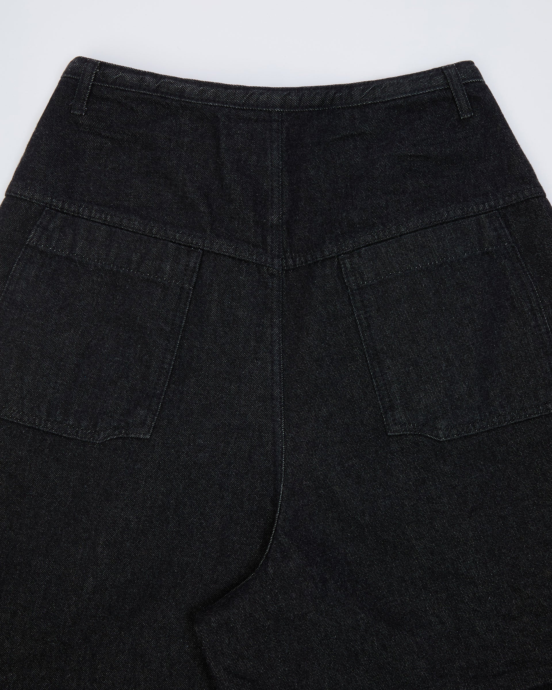 Ader Error - Denim Shorts Product. 80 (Noir) product image 8 | TRAB K-Fashion Australia