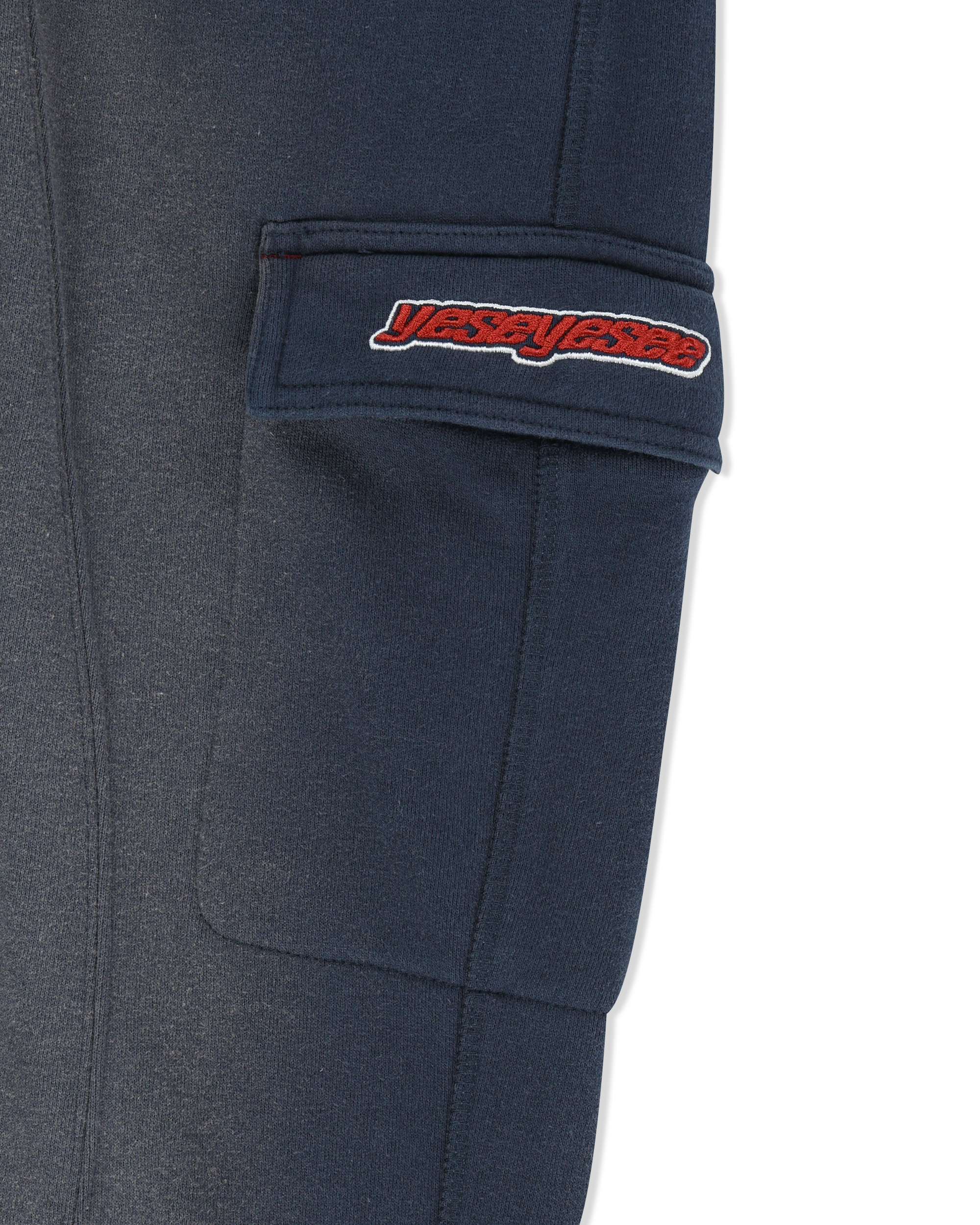 yeseyesee - Y.E.S Pocket Washed Sweatpants (Navy) product image 3 | TRAB K-Fashion Australia