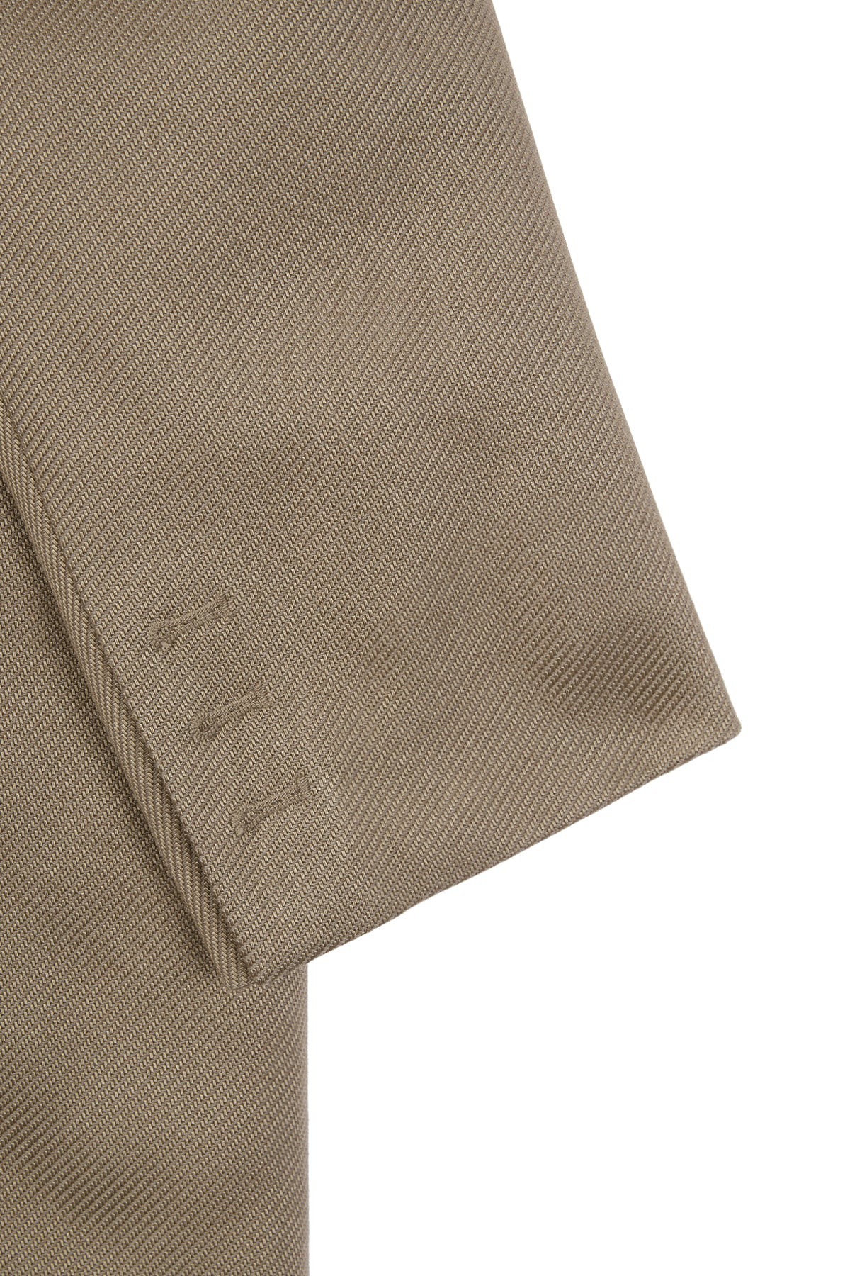 Matin Kim - Drop Shoulder Long Double Jacket (Beige) product image 4 | TRAB K-Fashion Australia