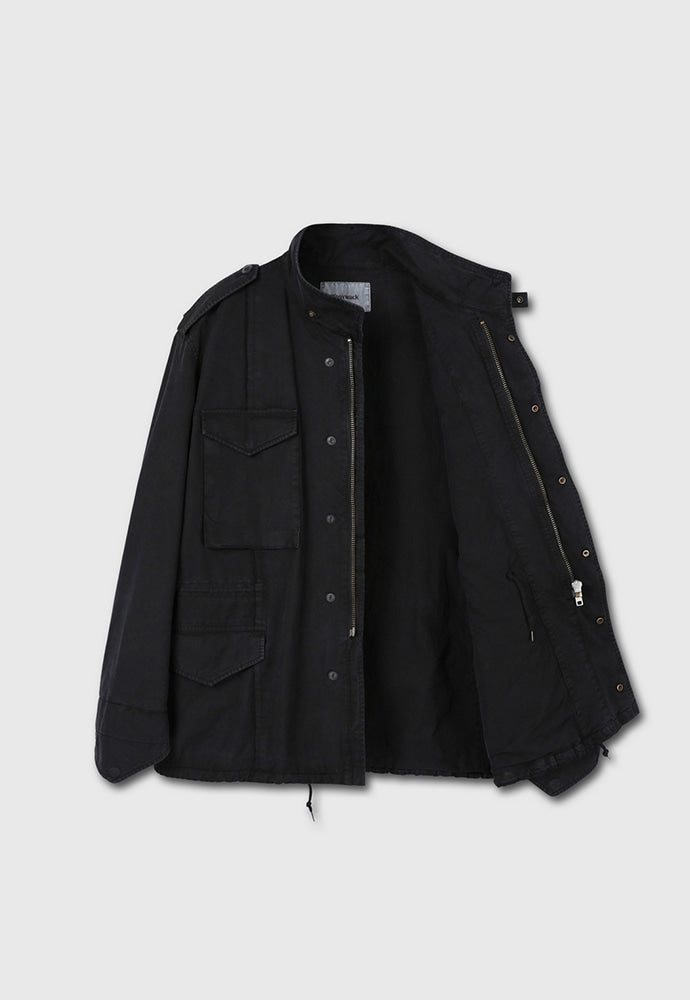 Tonywack - Garment-Dyed Gabardine Oversized Military Jacket (Carbon Pigment) product image 11 | TRAB K-Fashion Australia