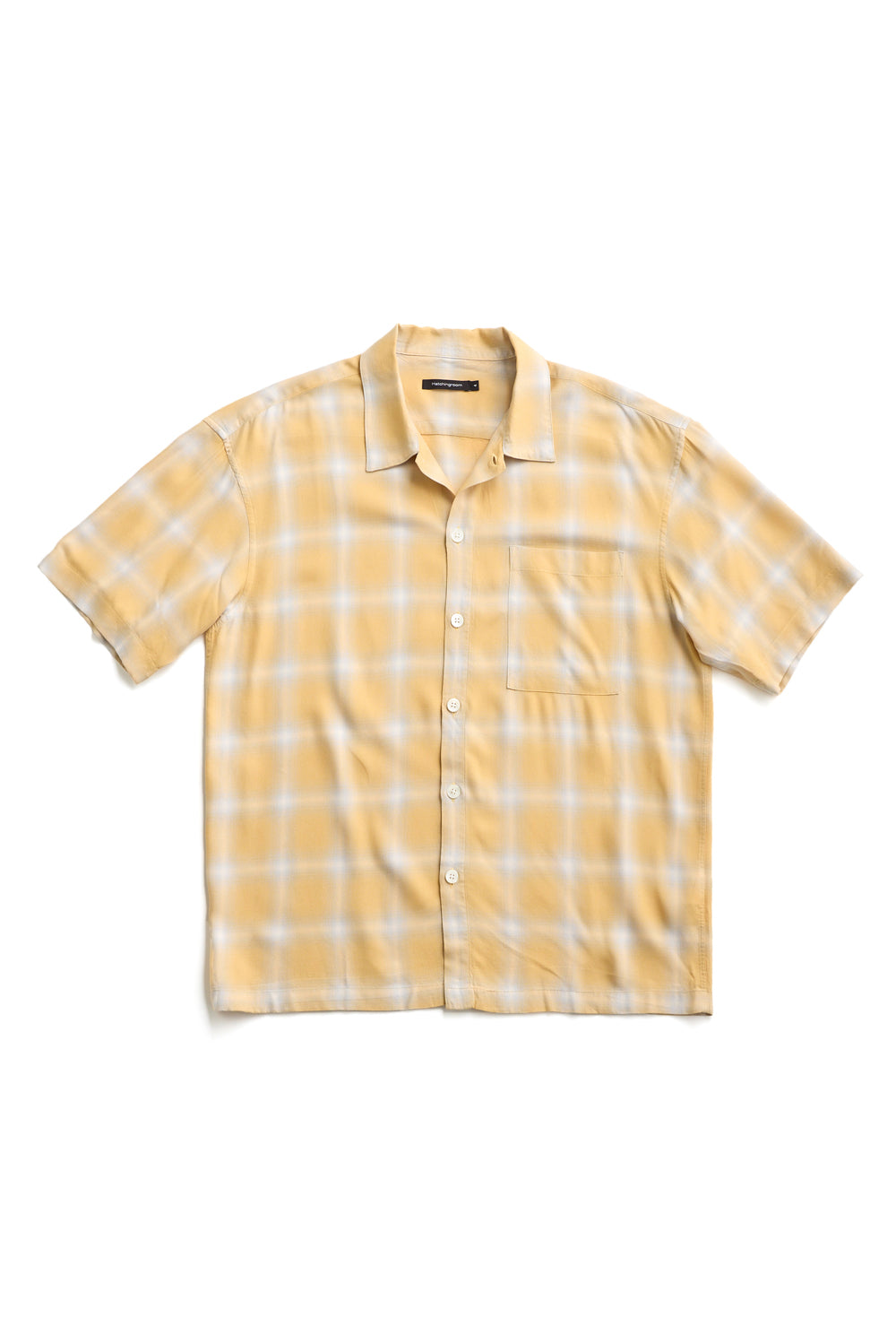 Hatchingroom - Box Shirt Ombre Check (Yellow) product image 1 | TRAB K-Fashion Australia
