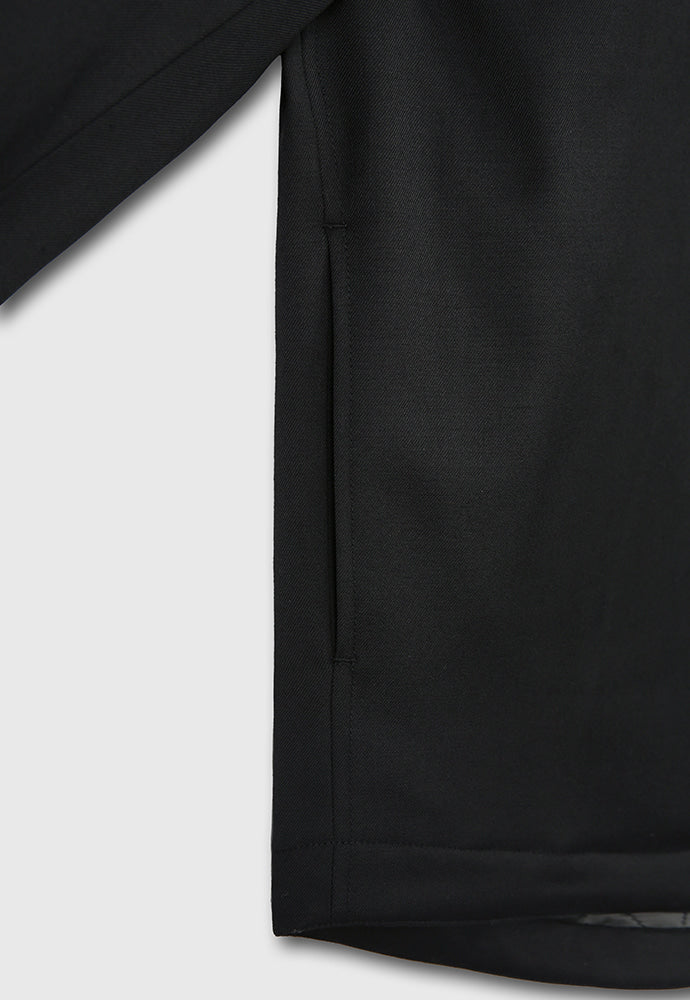 Tonywack - Hard Twist Wool Padded Shirt Jacket (Black) product image 13 | TRAB K-Fashion Australia