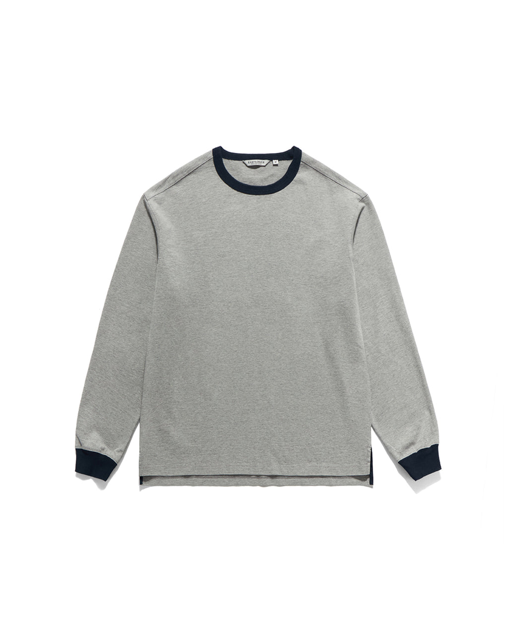 Eastlogue - 11 Ringer L.s T-shirts (Melange Grey & Navy) product image 6 | TRAB K-Fashion Australia