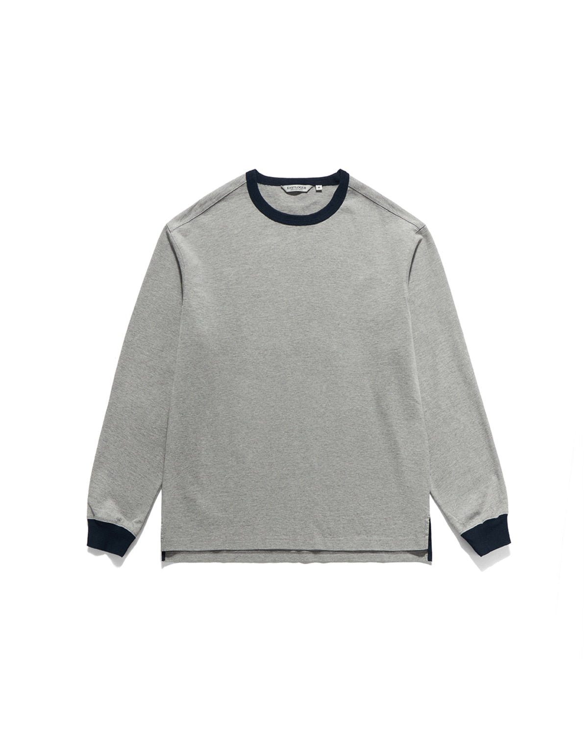 Eastlogue - 11 Ringer L.s T-shirts (Melange Grey & Navy) product image 6 | TRAB K-Fashion Australia