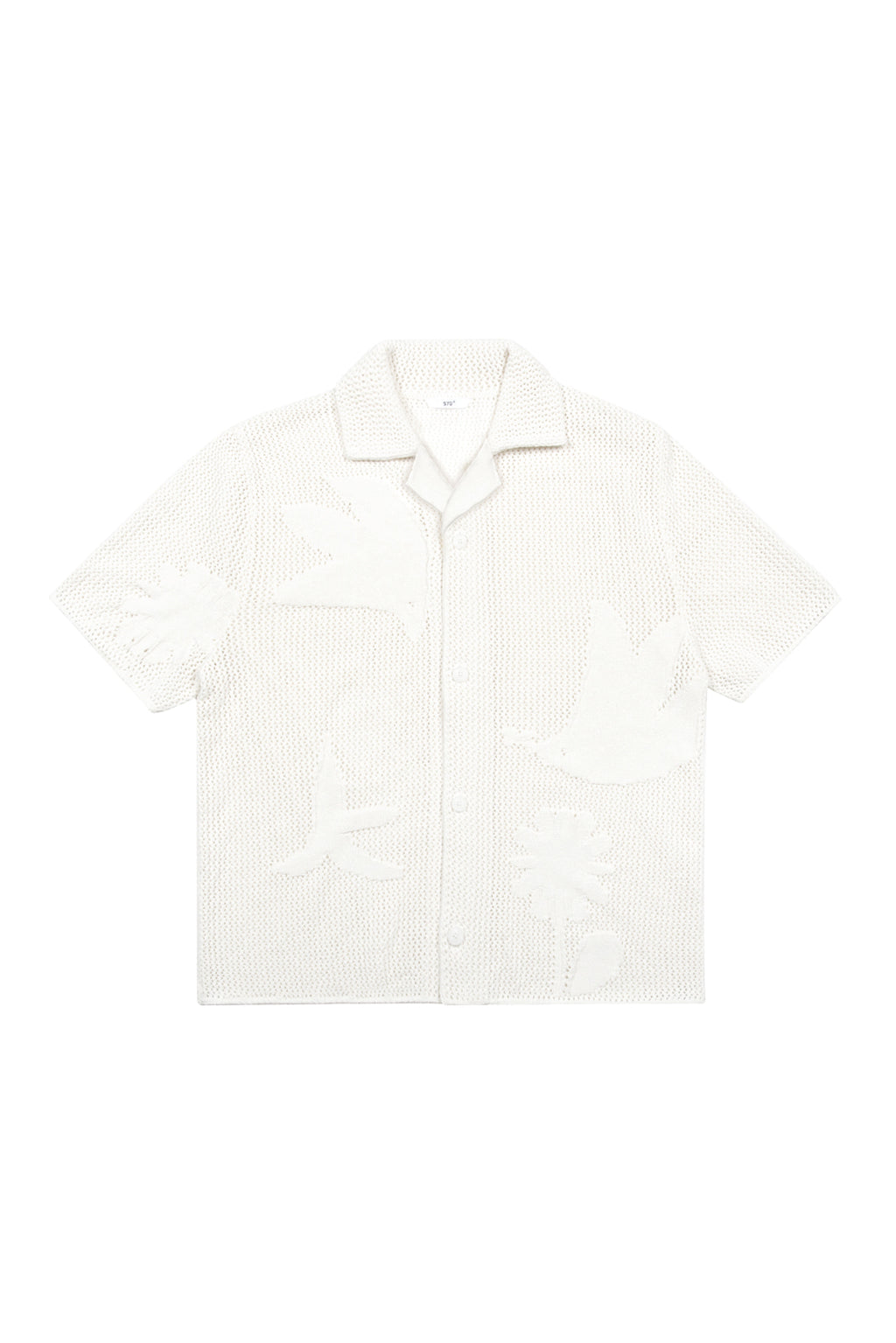 Stu - Graphic Knit Shirt (Cream) product image 15 | TRAB K-Fashion Australia