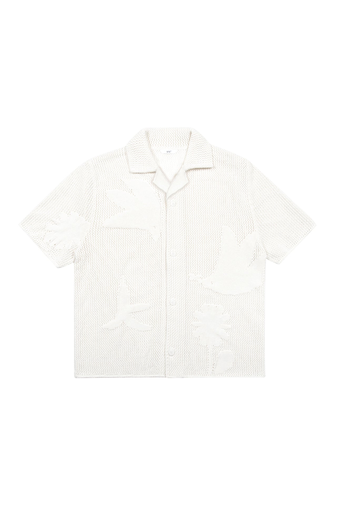 Stu - Graphic Knit Shirt (Cream) product image 15 | TRAB K-Fashion Australia