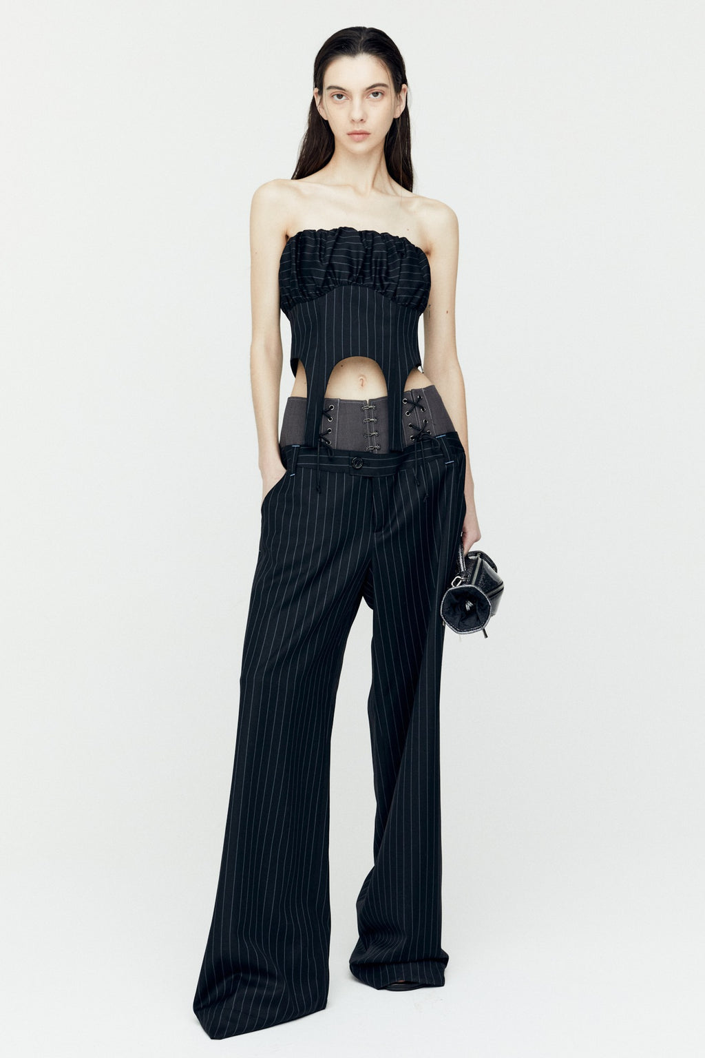 Andersson Bell - Balloon Bustier (Black) product image 1 | TRAB K-Fashion Australia