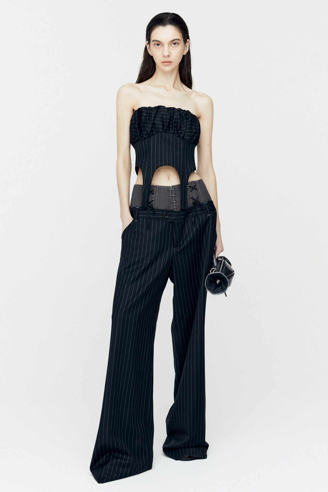Andersson Bell - Balloon Bustier (Black) product image 1 | TRAB K-Fashion Australia