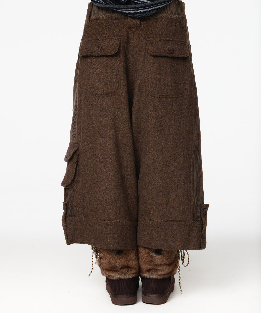 Coyseio - Side Panel Wide Pants (Brown) product image 6 | TRAB K-Fashion Australia