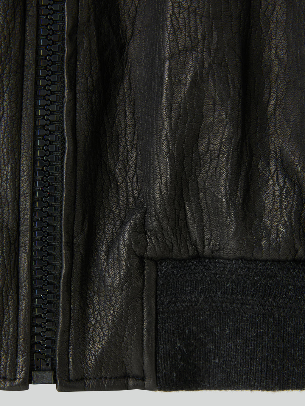Recto - Ben Crinkle Leather Jumper (Black) product image 7 | TRAB K-Fashion Australia