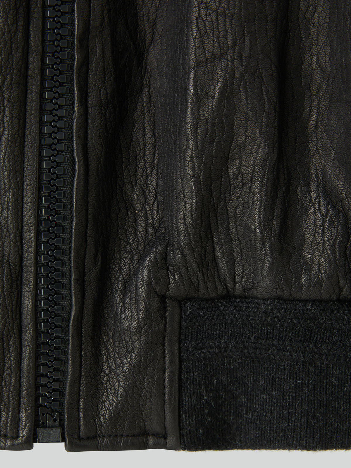 Recto - Ben Crinkle Leather Jumper (Black) product image 7 | TRAB K-Fashion Australia