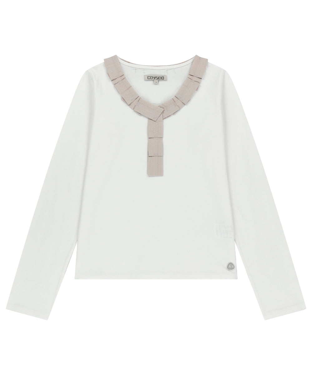 Coyseio - Strap Long Sleeve (Ivory) product image 14 | TRAB K-Fashion Australia