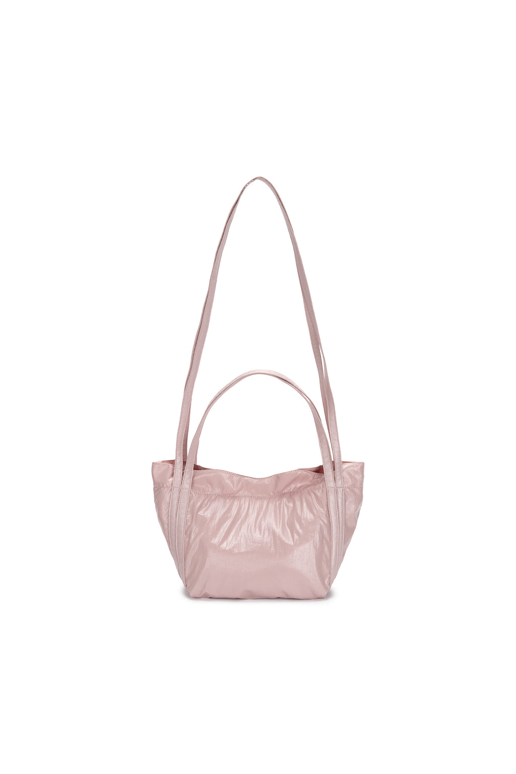 Matin Kim - Glossy Two Way Mini Bag (Pink) product image 2 | TRAB K-Fashion Australia