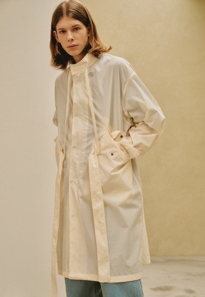 Art if acts - Belted Fishtail Shield (Cream) product image 1 | TRAB K-Fashion Australia