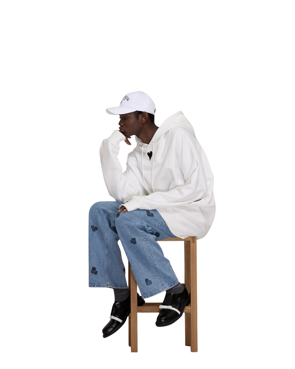 Kimhe Kim - Universe Baseball Cap (White) product image 11 | TRAB K-Fashion Australia