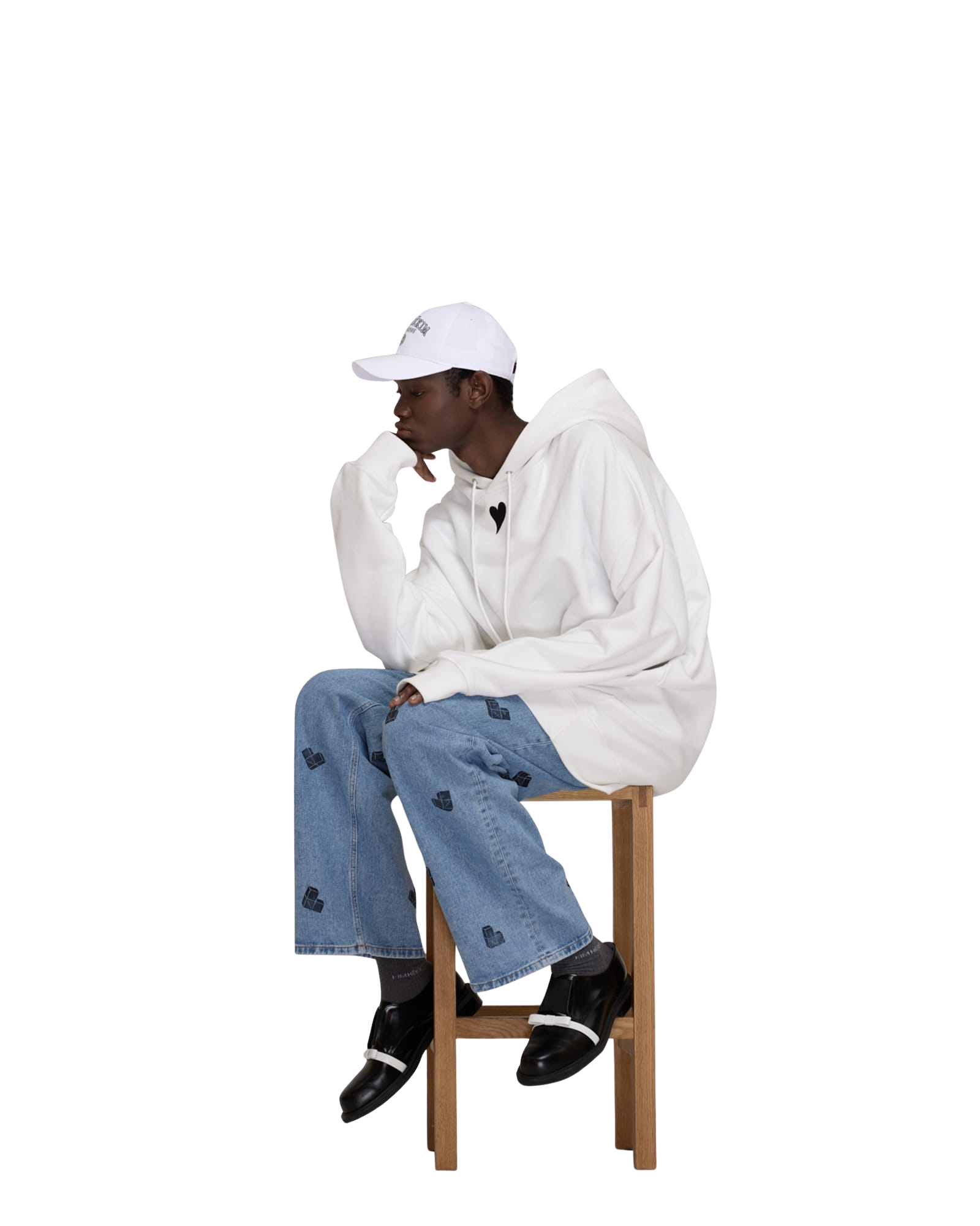 Kimhe Kim - Universe Baseball Cap (White) product image 11 | TRAB K-Fashion Australia