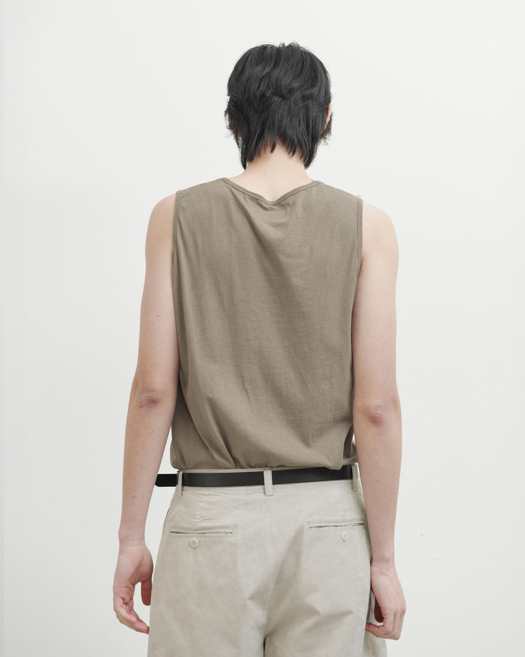 Brownyard - Relax Sleeveless (Dark Beige) product image 2 | TRAB K-Fashion Australia