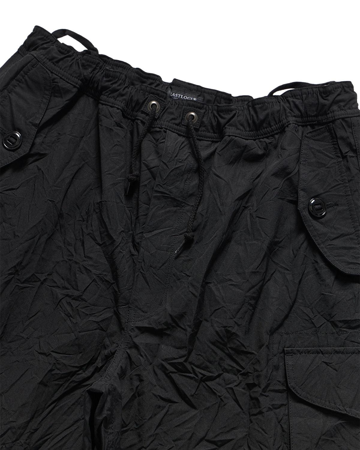 Eastlogue - Combat Easy Shorts (Crease Black) product image 7 | TRAB K-Fashion Australia