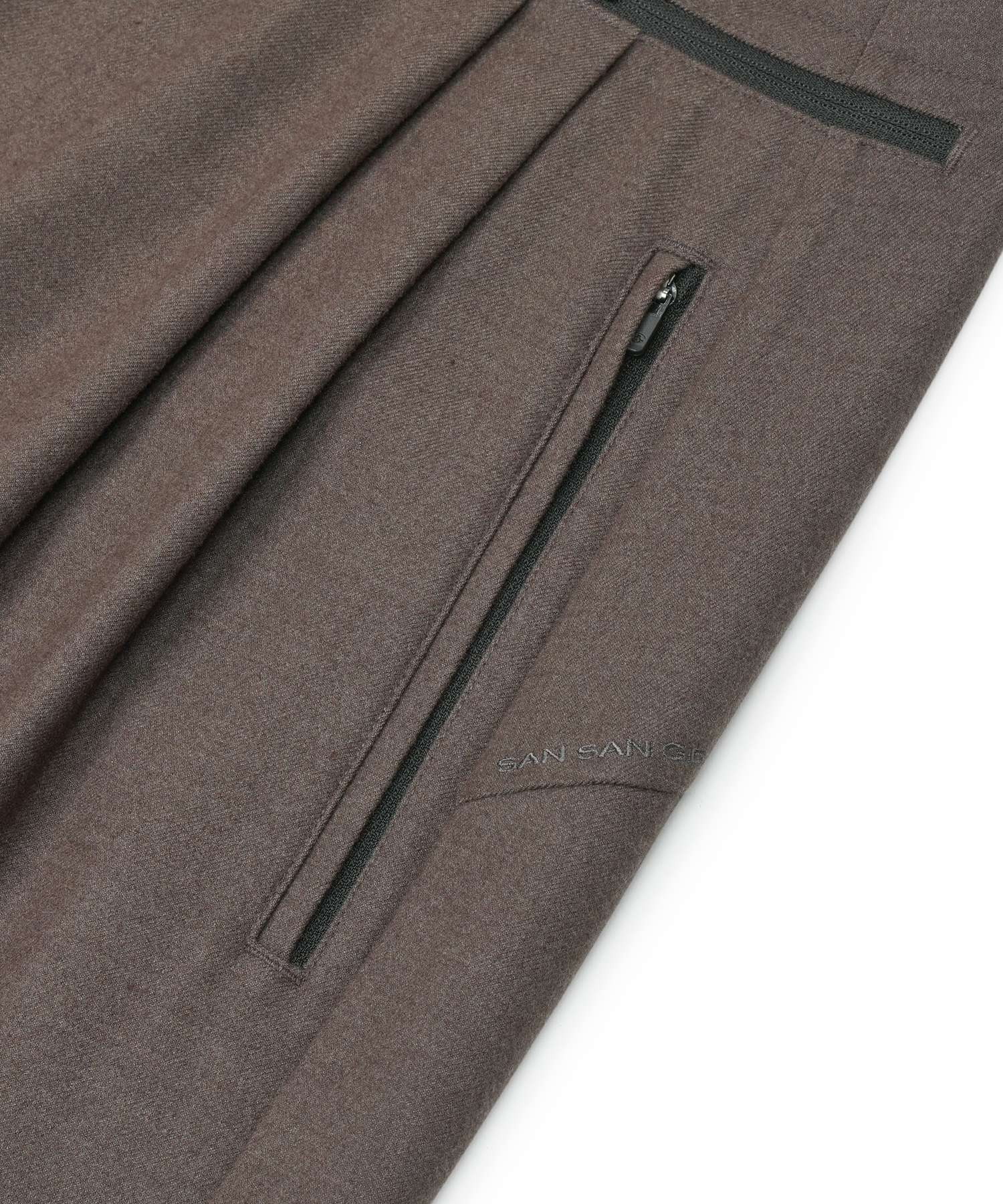 San San Gear - Wide Pants (Brown) product image 9 | TRAB K-Fashion Australia