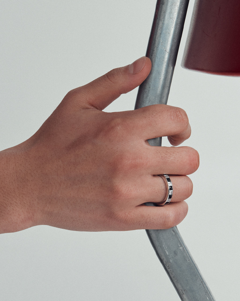 Numbering - Square N-dia Ring #7406 product image 4 | TRAB K-Fashion Australia