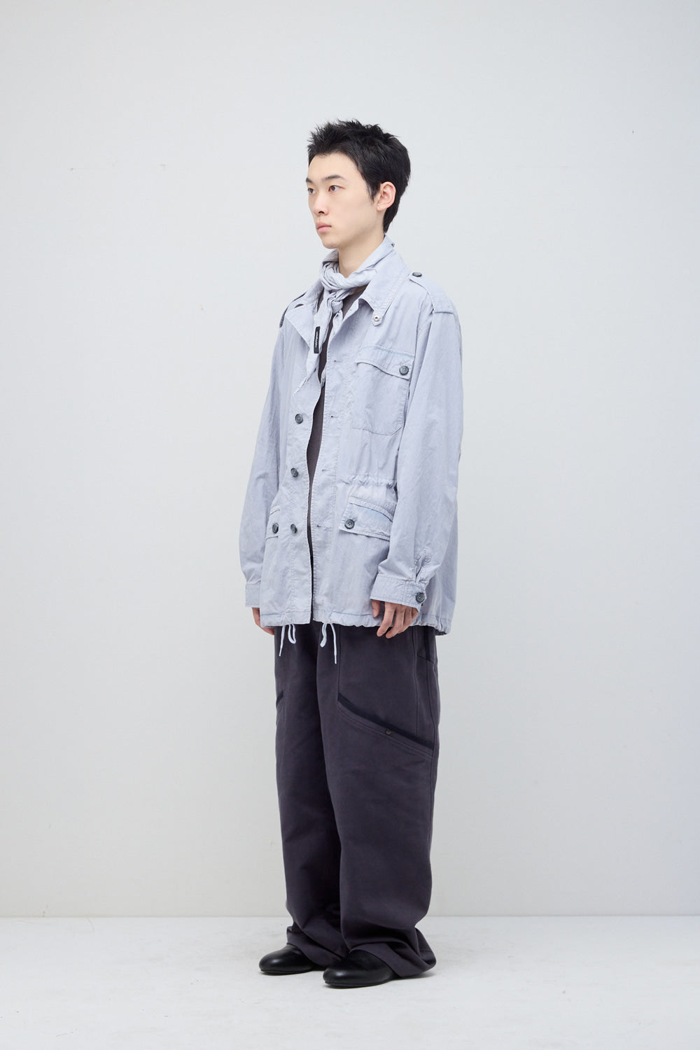 Hatchingroom - Parachute Jacket Bleached Sky (Blue) product image 4 | TRAB K-Fashion Australia