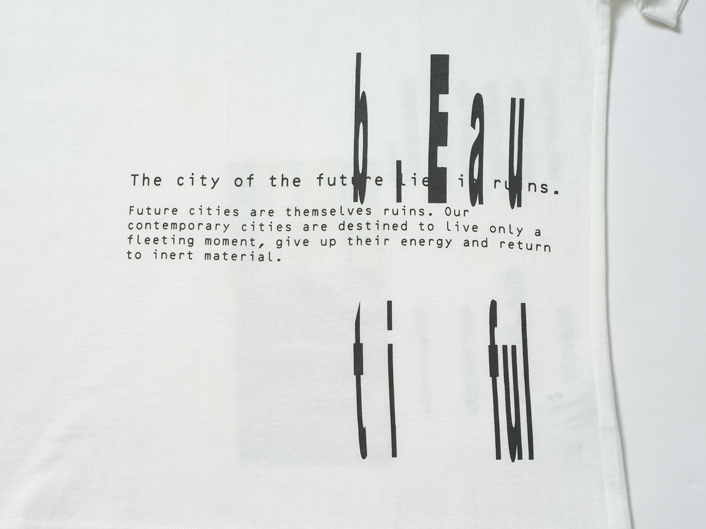 San San Gear - San San X B.E Haikyo T-Shirt (White) product image 7 | TRAB K-Fashion Australia