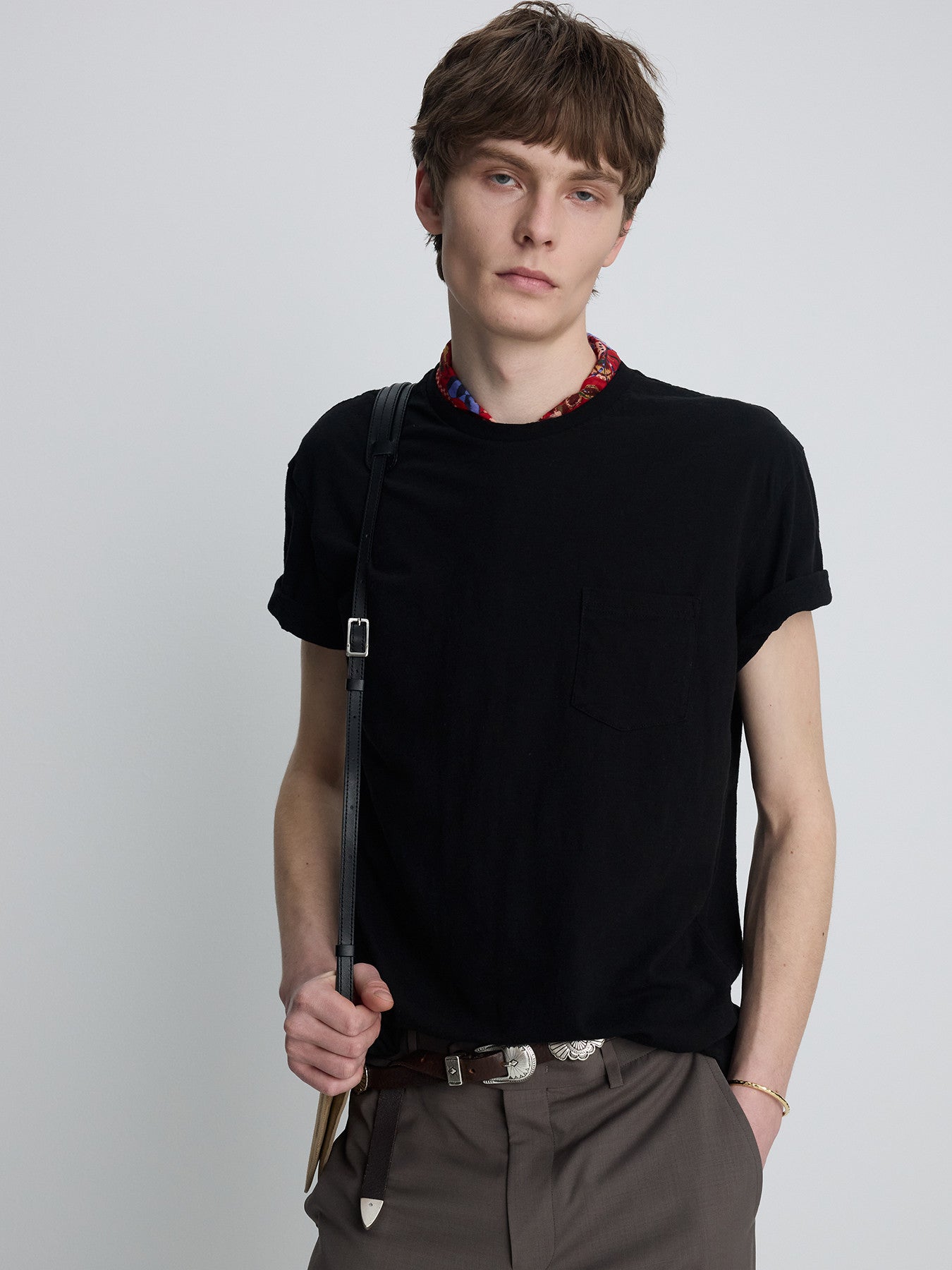 Tonywack - Soft Slub Jersey Pocket T-Shirt (Black) product image 7 | TRAB K-Fashion Australia