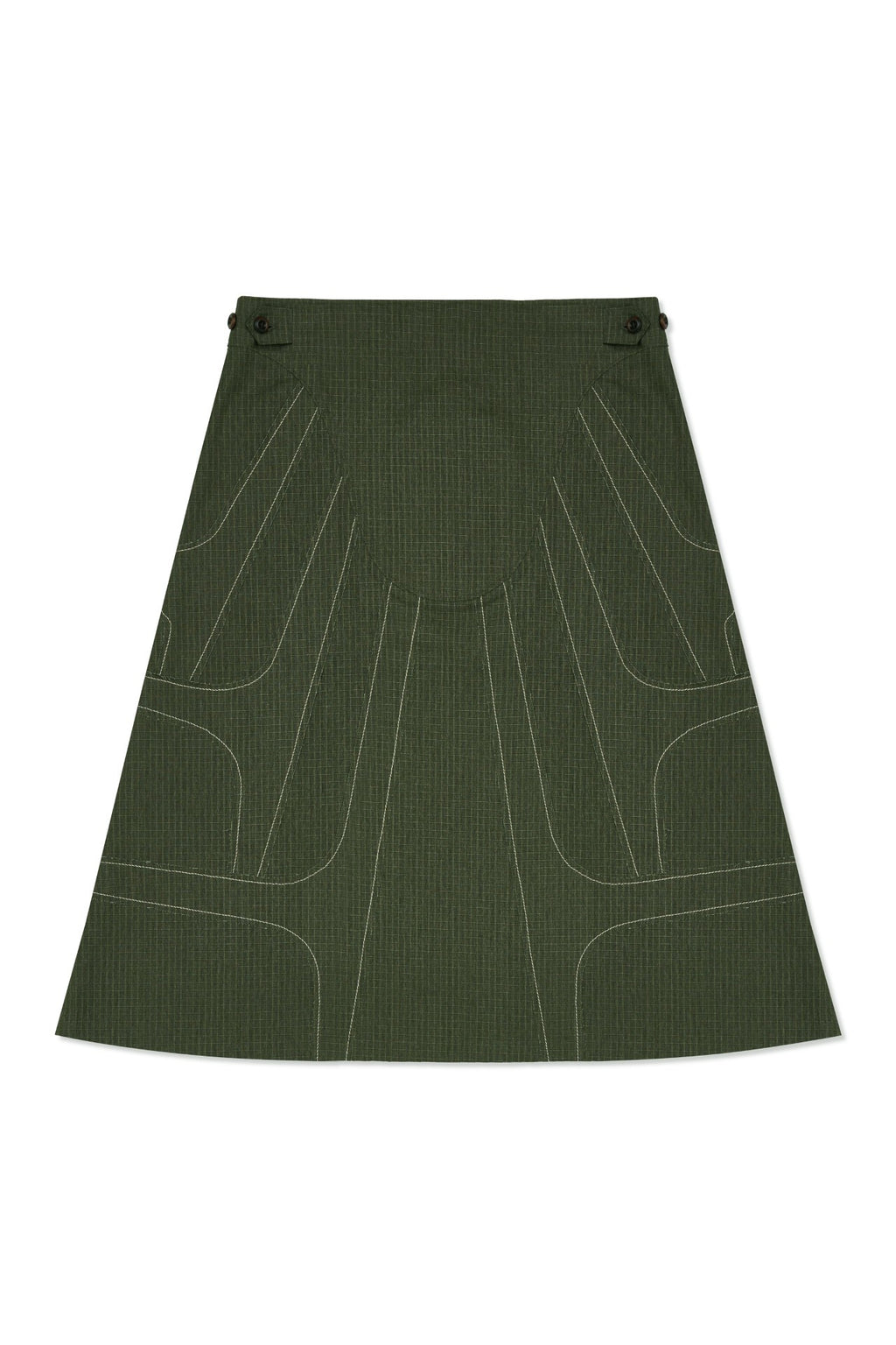 Ioedle - Streamline Skirt (Green) product image 3 | TRAB K-Fashion Australia