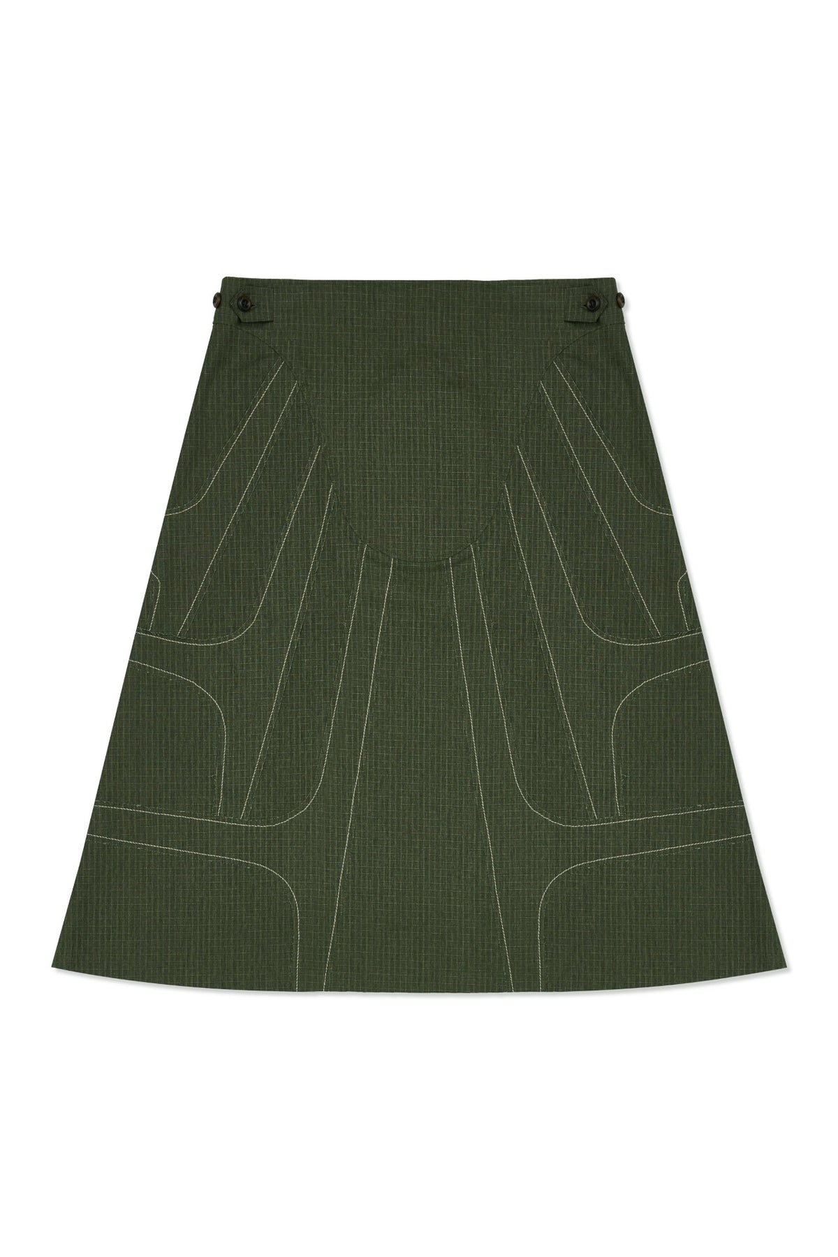 Ioedle - Streamline Skirt (Green) product image 3 | TRAB K-Fashion Australia